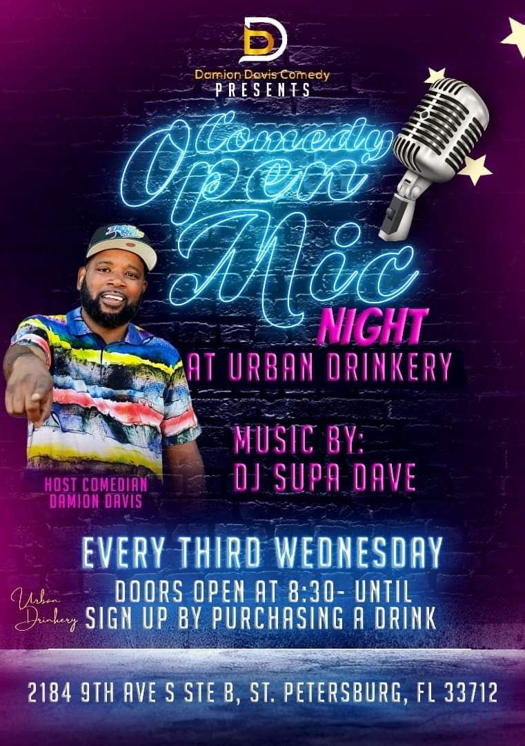 Damion Davis Comedy Open Mic Night